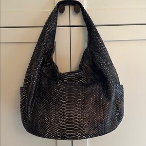 BYRON NEW YORK -GENUINE PYTHON HOBO BAG